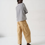 The Baggy Painter Crop in Butter