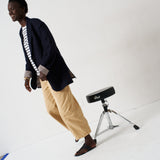 The Linen Oversized Blazer in Navy