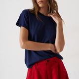 The Chameleon Tee in Navy