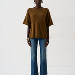 The Cashmere Tee in Loden