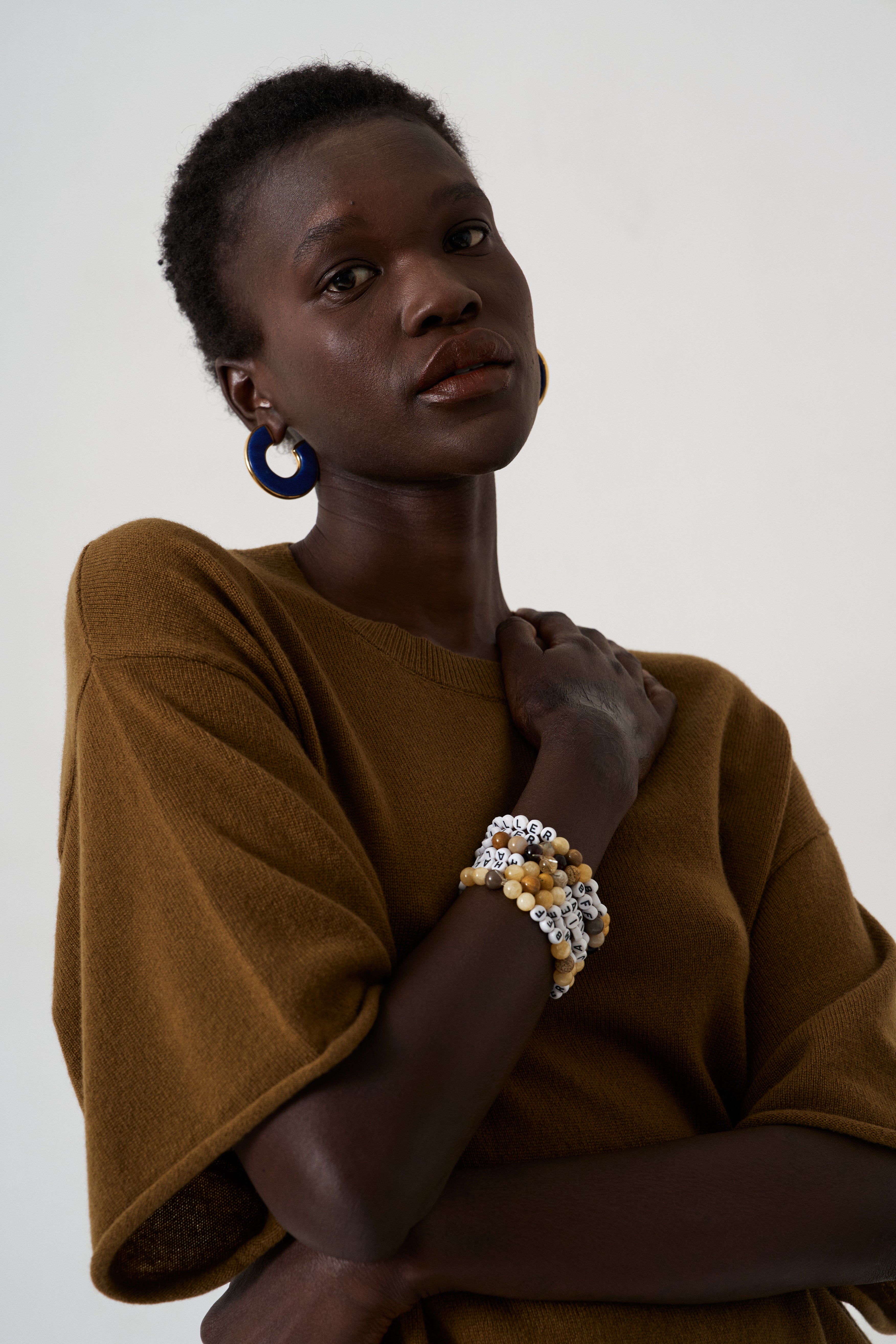 The Cashmere Tee in Loden