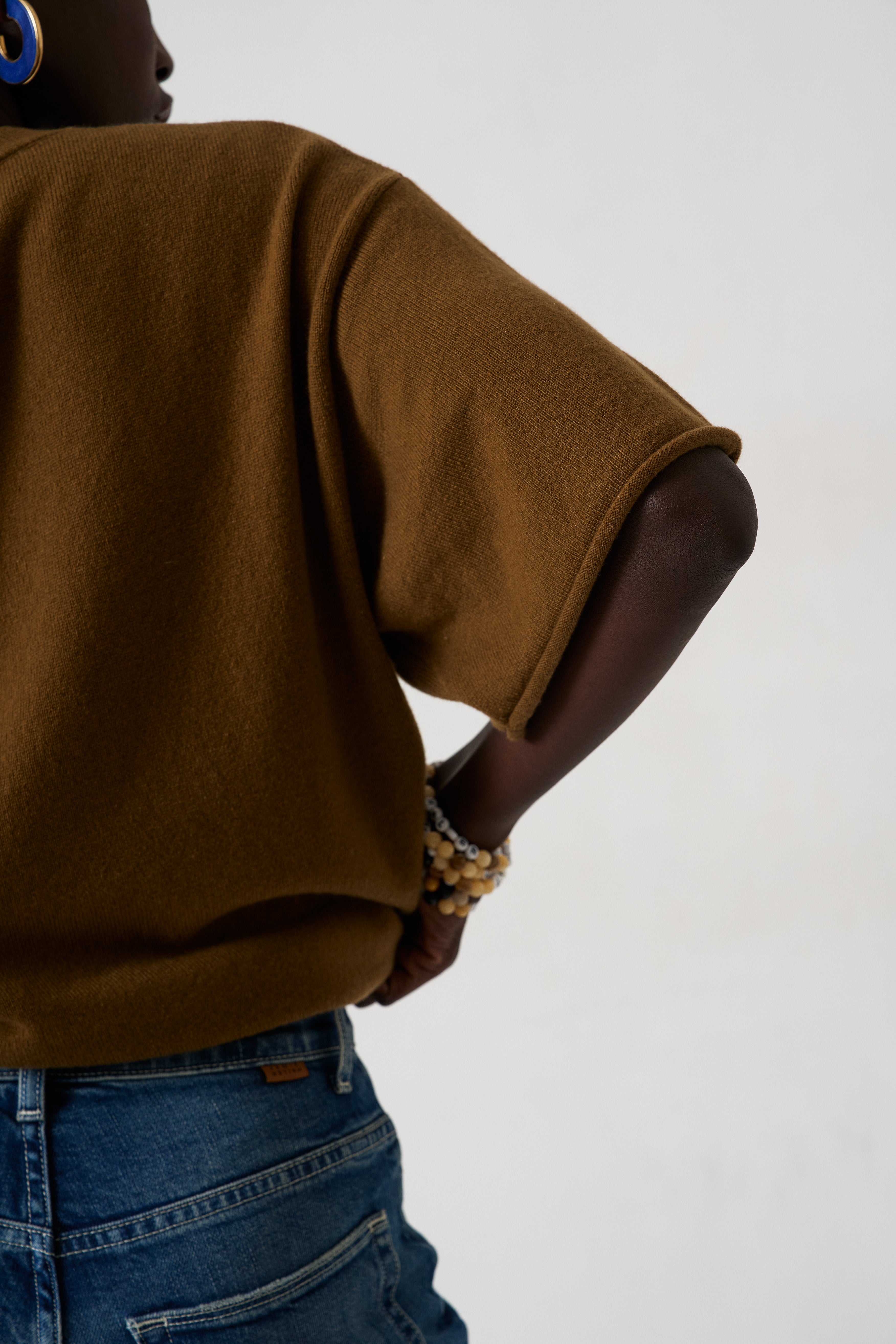 The Cashmere Tee in Loden