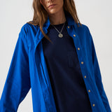 The Logo Weekend Shirt in Royal Blue