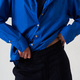 The Logo Weekend Shirt in Royal Blue
