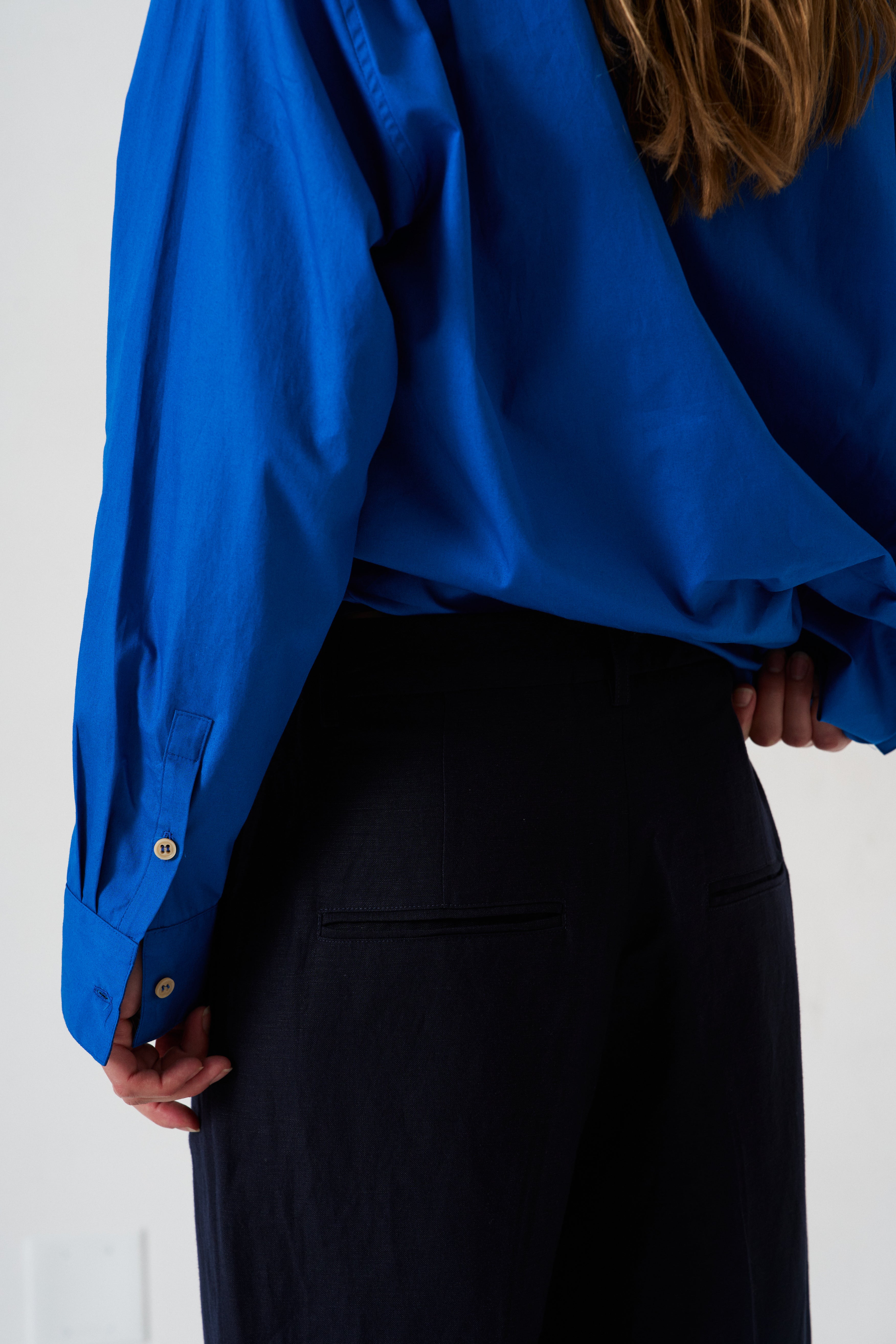 The Waist Tape Trouser in Navy