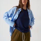 The Rope Tie Pant in Khaki