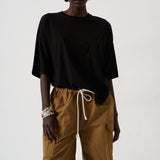 The Boxy Tee in Black