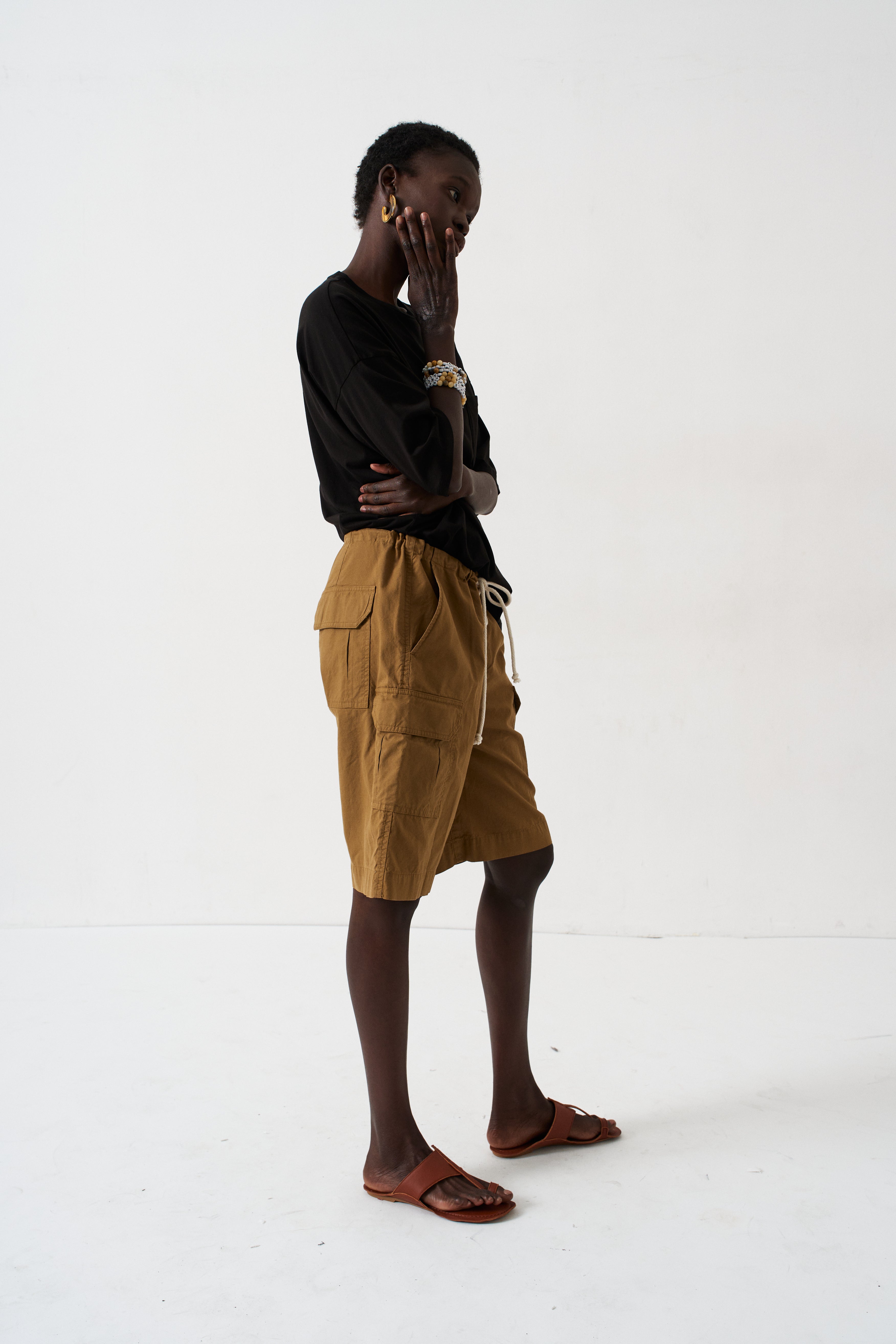 The Boxy Tee in Black