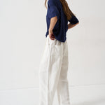 The Boxy Tee in Navy