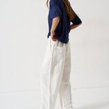 The Boxy Tee in Navy