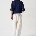 The Tapered Trouser in White
