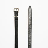 The Slim Bar Belt in Black
