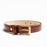The Wave Belt in Cuoio