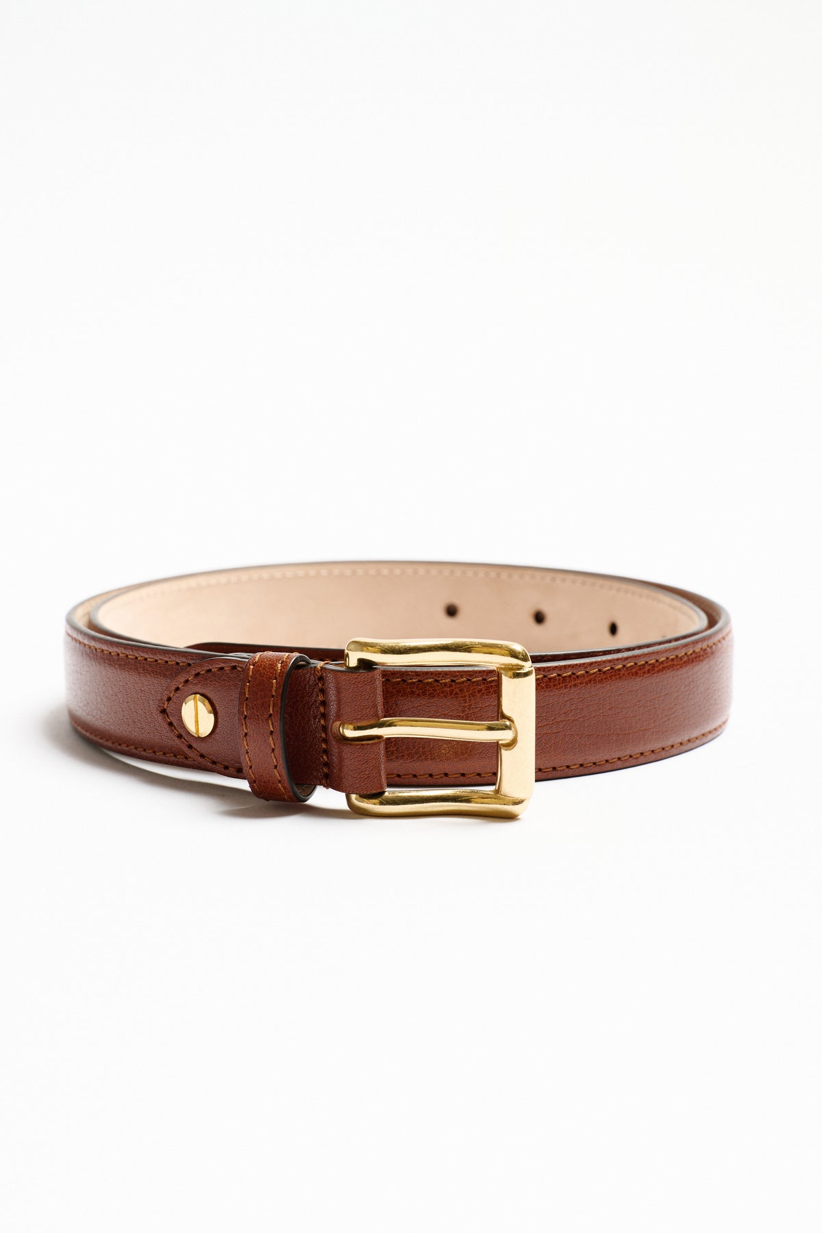 Wave Belt Cuoio