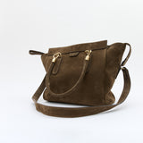 The Ring Tote in Olive