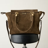 The Ring Tote in Olive