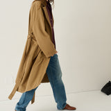 The York Robe in Camel