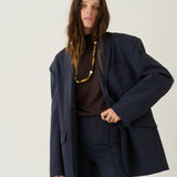 The Oversized Blazer in Navy