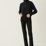 The Quarter Zip in Black