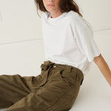 The Karate Pant in Military Green