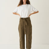 The Cotton Draped Tee in White