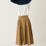 The Venetian Skirt in Camel