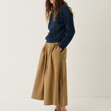 The Venetian Skirt in Camel