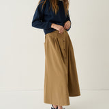 The Venetian Skirt in Camel