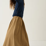The Venetian Skirt in Camel