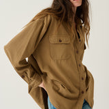 The Big Shirt in Camel