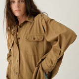 The Big Shirt in Camel