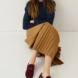 The Penny Loafer in Ponyhair Claret