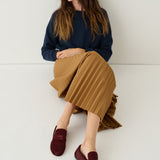 The Penny Loafer in Ponyhair Claret