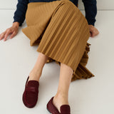 The Penny Loafer in Ponyhair Claret