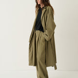 The York Robe in Loden