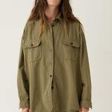 The Big Shirt in Loden