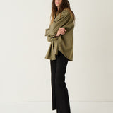 The Kitty Point Heel in Ponyhair Moss