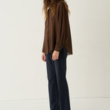 The Lucy Blouse in JH Signature Stripe