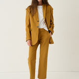 The Oversized Blazer in Mustard