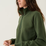 The Quarter Zip in Pine