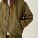 The Reversible Bomber in Olive