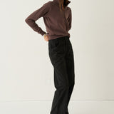 The Quarter Zip in Brown