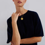 The Cashmere Tee in Navy