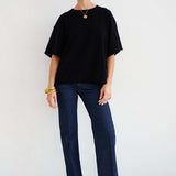 The Cashmere Tee in Black