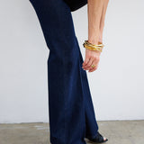The Crease Jean in Raw Rinse