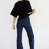 The Cashmere Tee in Black