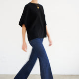 The Crease Jean in Raw Rinse