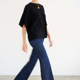 The Cashmere Tee in Black