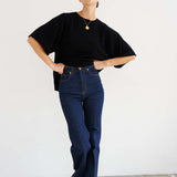 The Cashmere Tee in Black