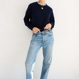The Cashmere Crew in Navy